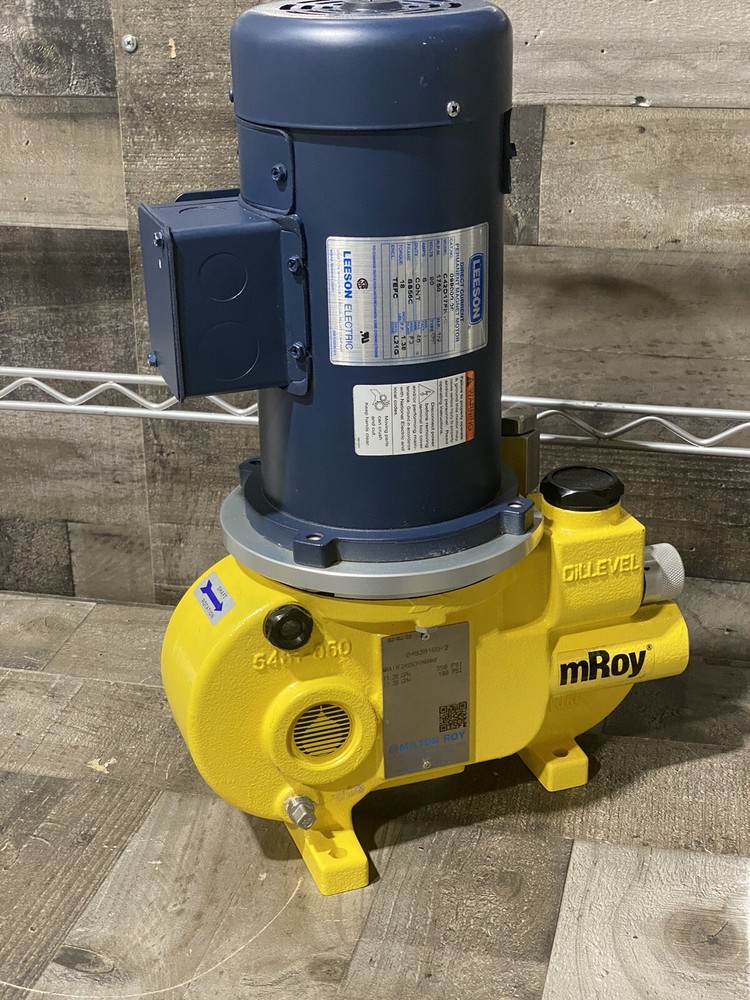 Milton Roy MRA11F24S5CPPNNNNY Metering Pump With A Minarik Speed controller New