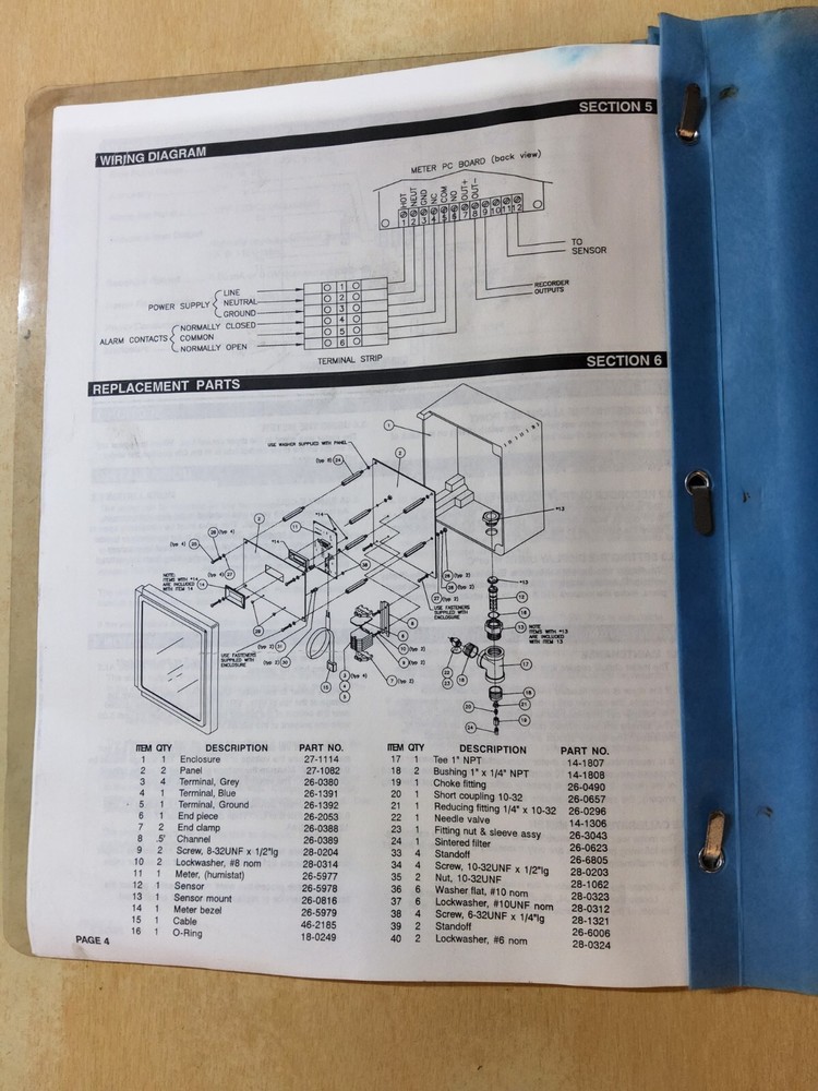 Van Air Systems, Model HP-150-S, Compressed Air Dryer Manual, 2001