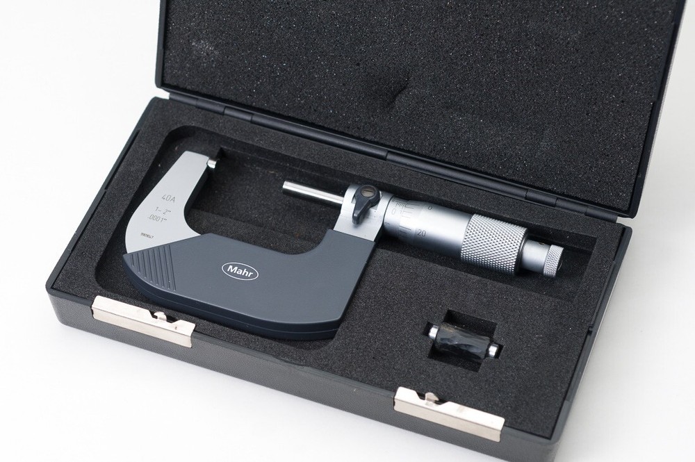 Mahr 40A 1 - 2” .0001 Micrometer *Excellent*