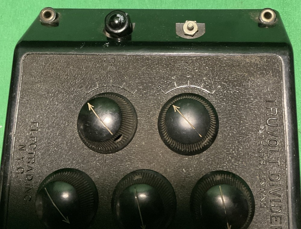 Vintage ELECTRAD .INC - TRUVOLT DIVIDER- PATENTS PENDING UNTESTED
