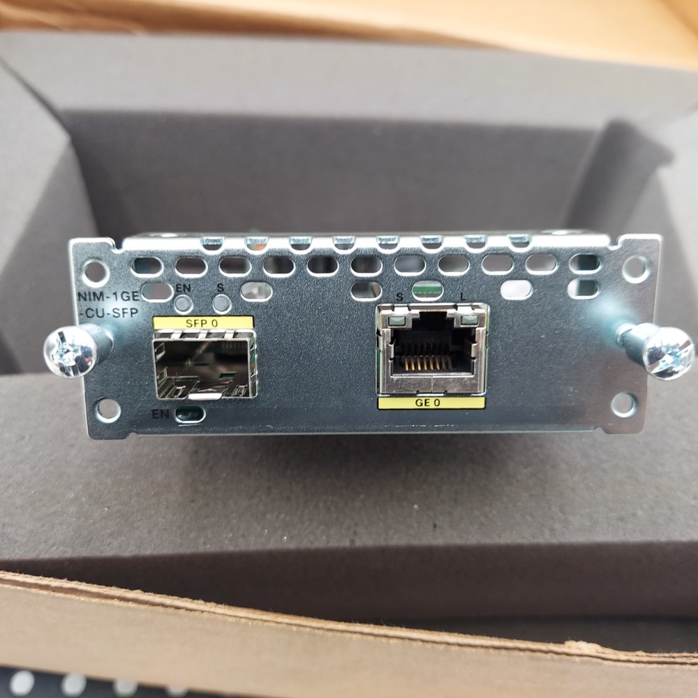 CISCO NIM-1GE-CU-SFP Module