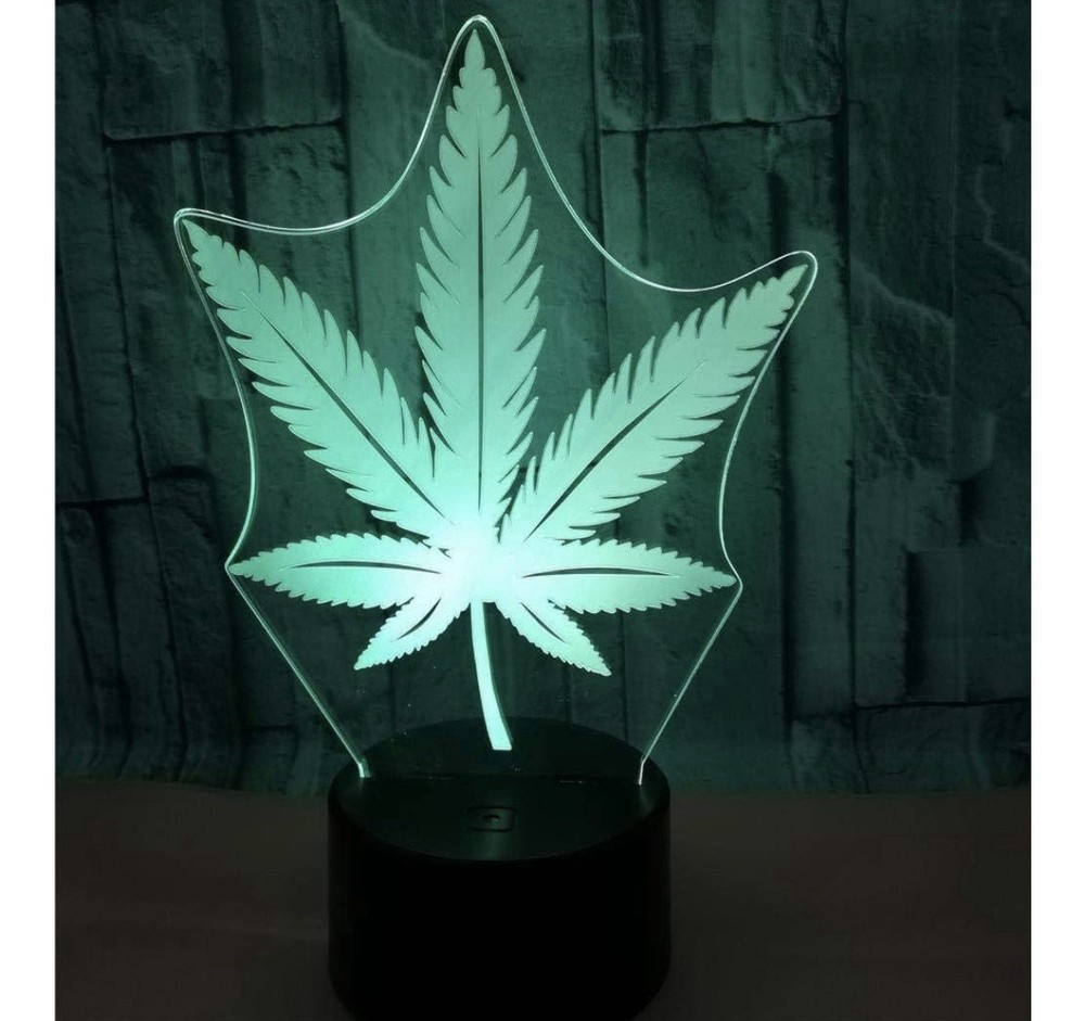 420 Leaf 3D LED Table Lamp/Night Light