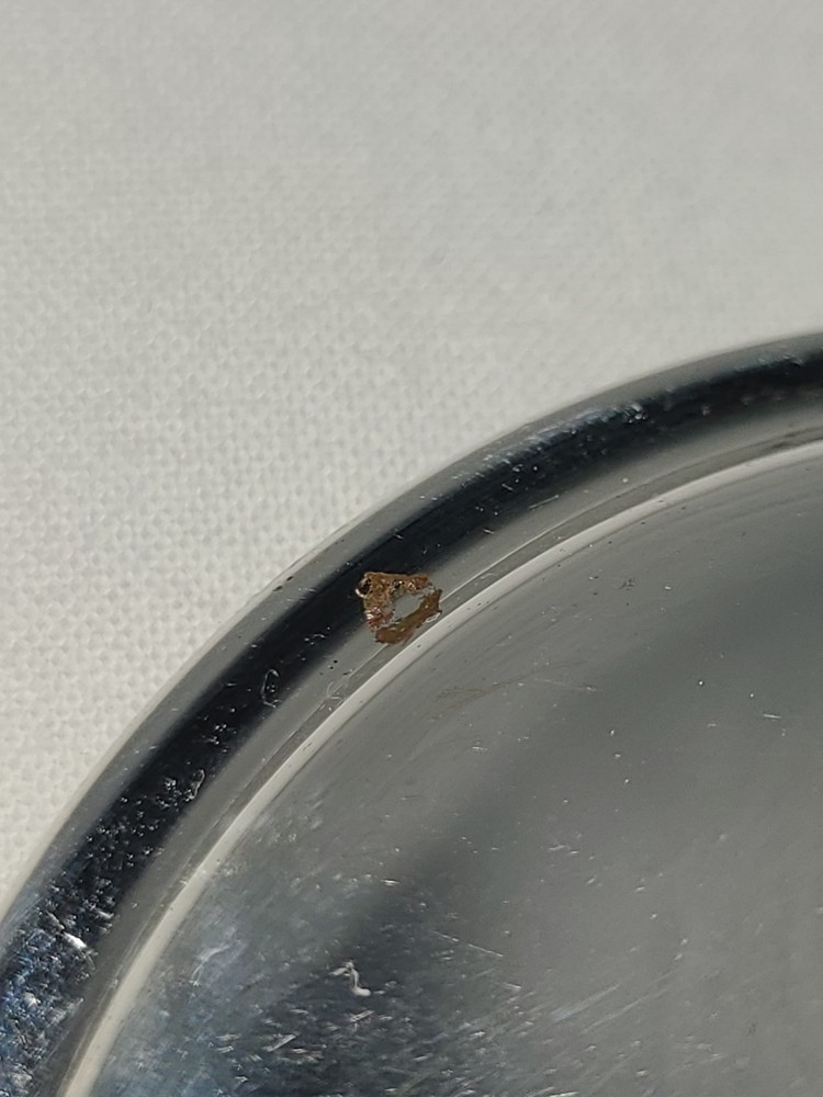 Pickle Castor Insert Lid Silverplate Vintage