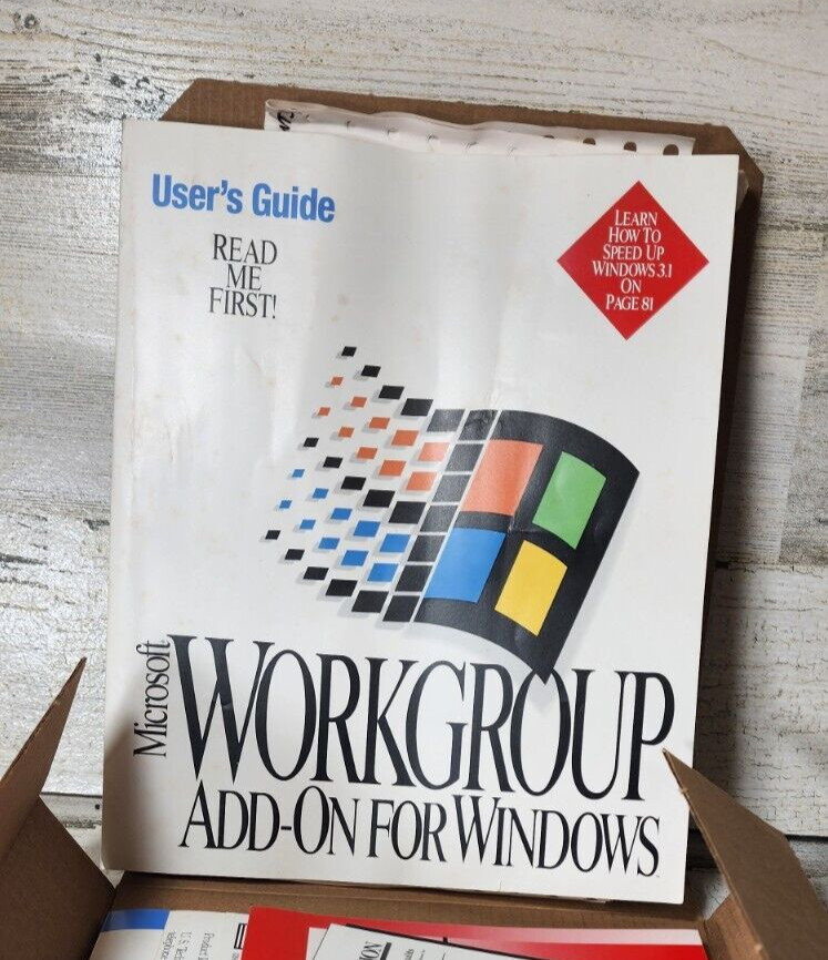 Microsoft Windows For Workgroups Add On Version 3.11 3.5"