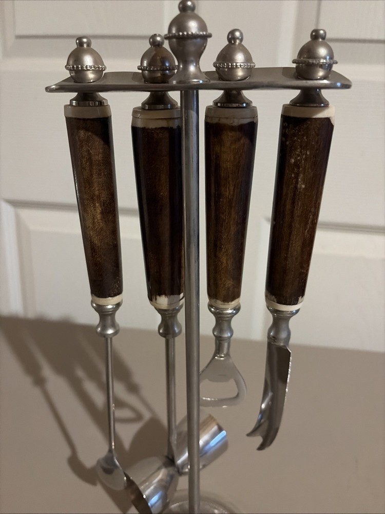Vintage Pottery Barn Bar Set