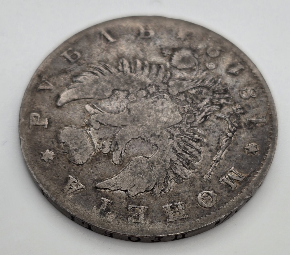 1819 Russian Silver 1 Rouble Silver Coin