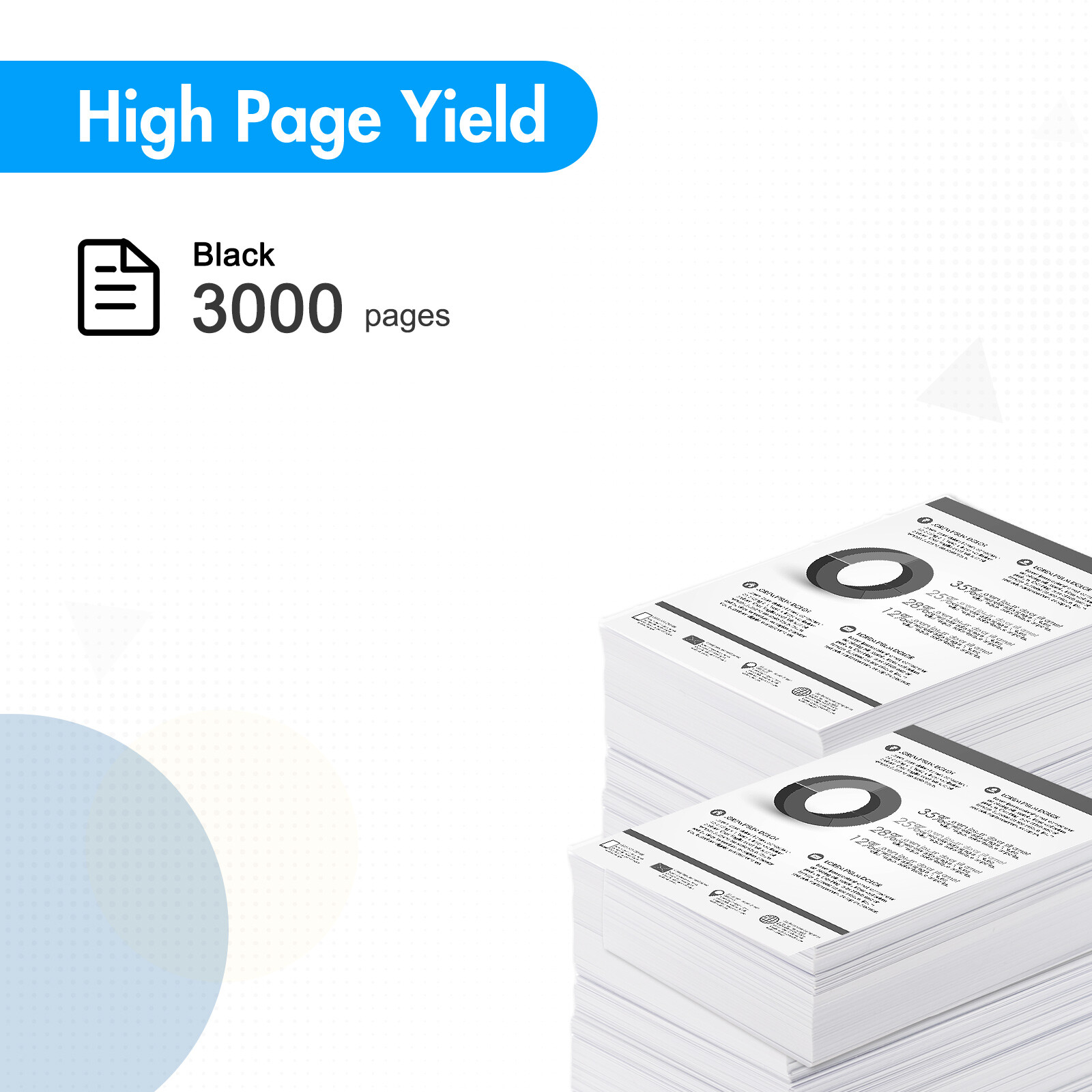 2PK TN830XL Toner Compatible for Brother TN830 XL DCP-L2647DW HL-L2405W L2460DW
