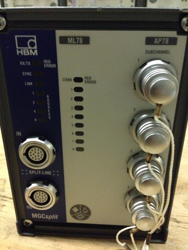 HBM ML78 Amplifier Module Multi channel I/O