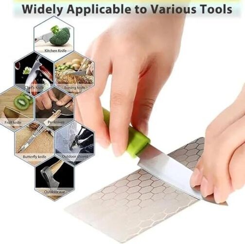 Diamond Sharpening Stone, 5 Pcs Knife Sharpening Stone for Kitchen SET-A