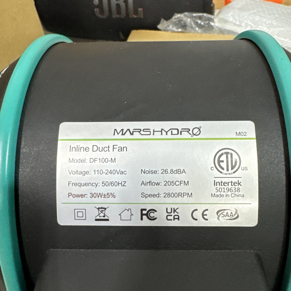 Mars Hydro DF100-M Iineduct Fan K5