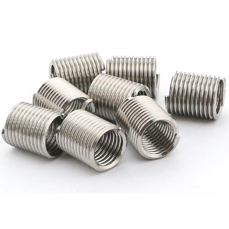 M12 304 Stainless Steel Fine Thread Helicoil Insert Wire Threaded Inserts