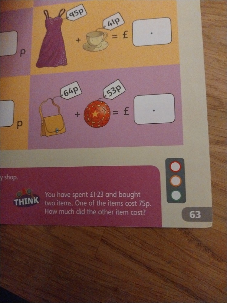 Abacus. Year 2 Workbook Always Learning Educational Maths Problem Solving. Vgc