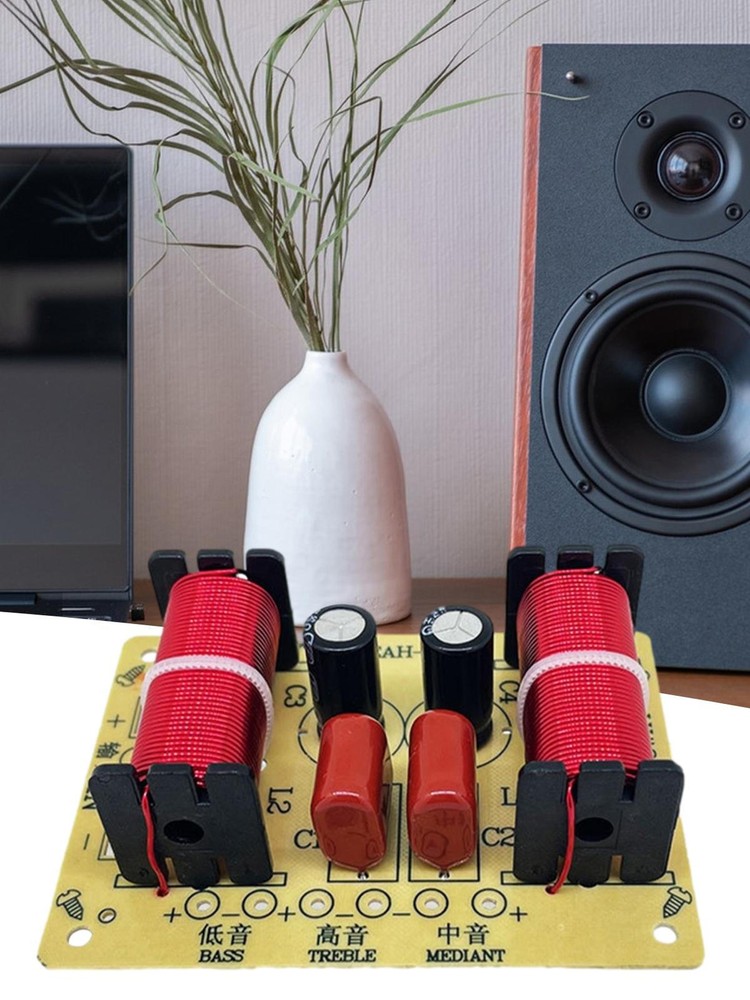 3 Way Speaker Audio Frequency Divider 150W Hi-Fi Crossover Filter Module Board