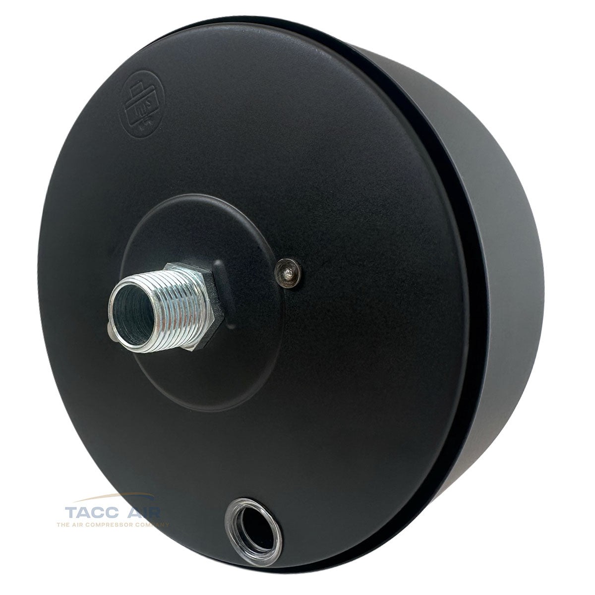 1/2" NPT Air Compressor Intake Filter Silencer Metal Housing Canister USA Made