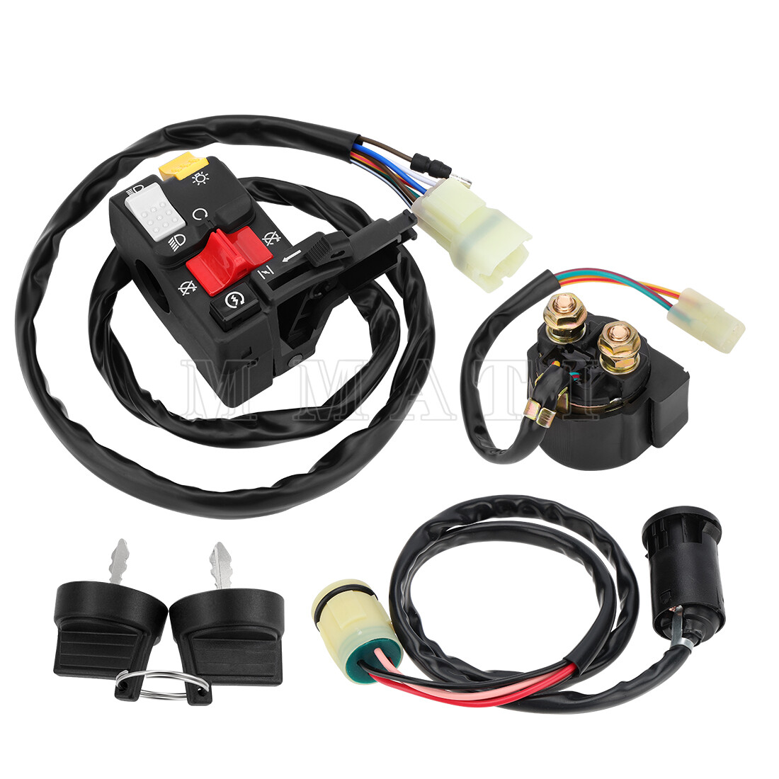 Handlebar Ignition Key Switch w/Relay for Honda Foreman 450 TRX450FM/450S 98-04