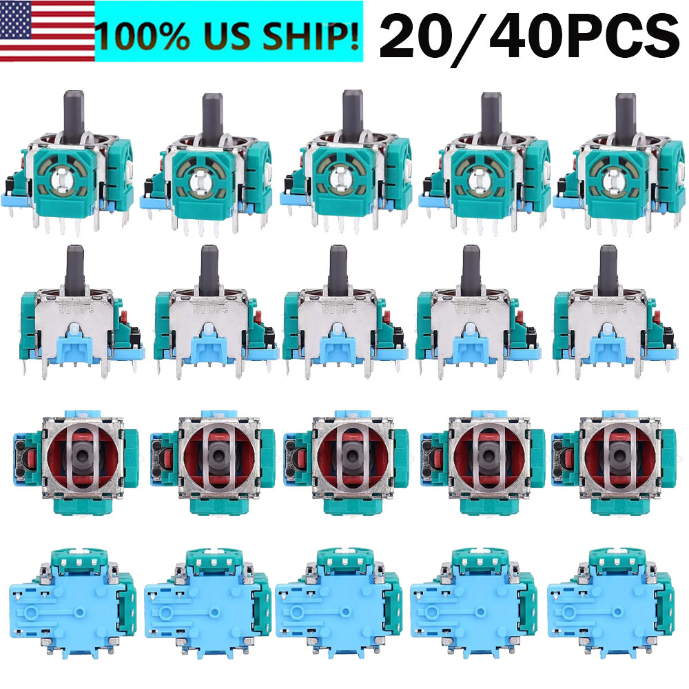 20/40Pcs Analog Stick Joystick Replacement For PS5 Controller US