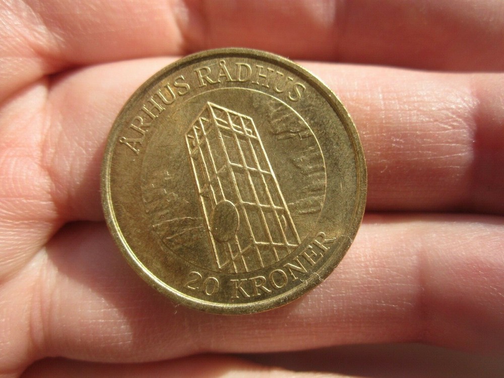 2002 DENMARK 20 KRONER COMMEMORATIVE COIN