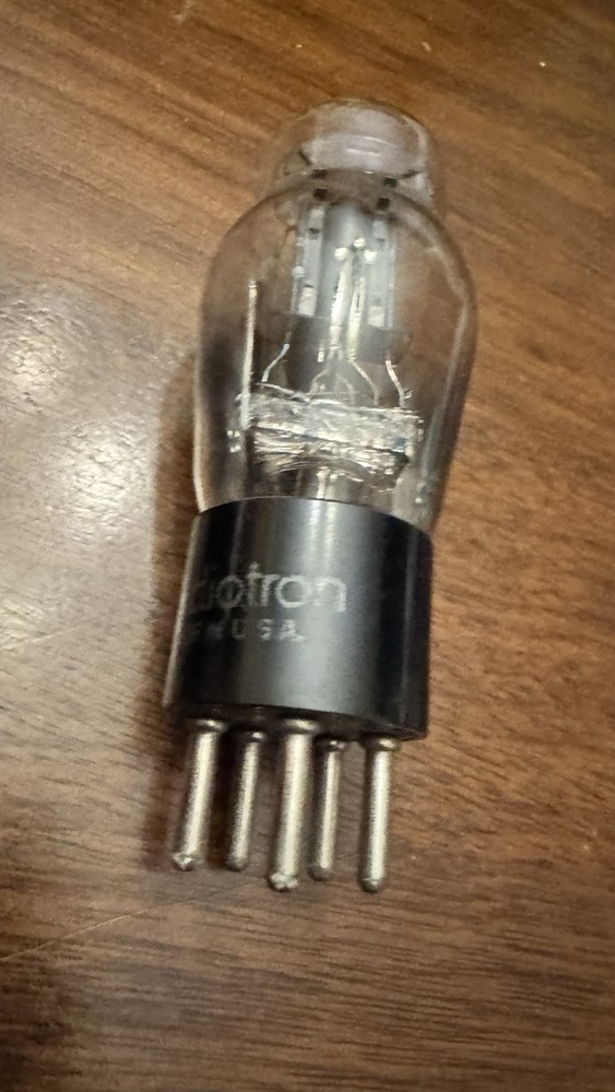 3- NOS Type 76 VT-76 Black Plates RCA Cunningham Usn 76