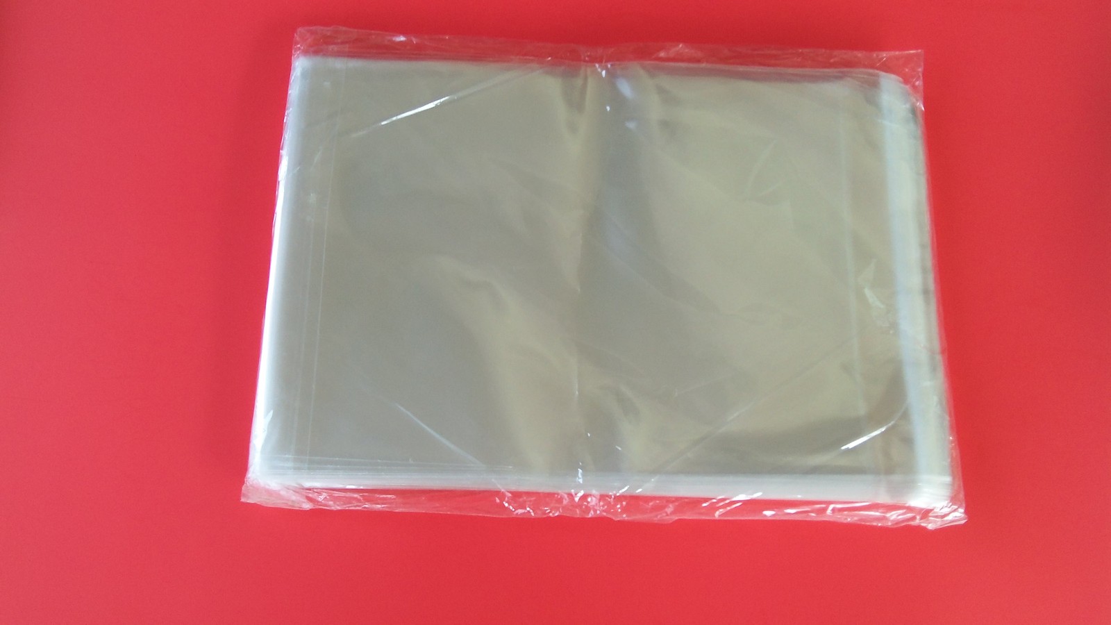 50 9 x 12 Clear Resealable Cellophane Bags Plastic Envelopes Cello Bag Sleeves