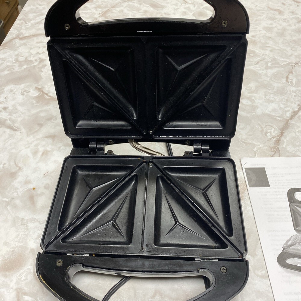 SM1068 Pocket, Black Sandwich Maker