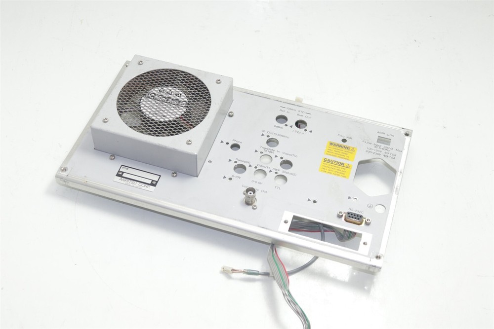 Anritsu MS2661C Spectrum Analyzer 9KHz - 3GHz Back Panel
