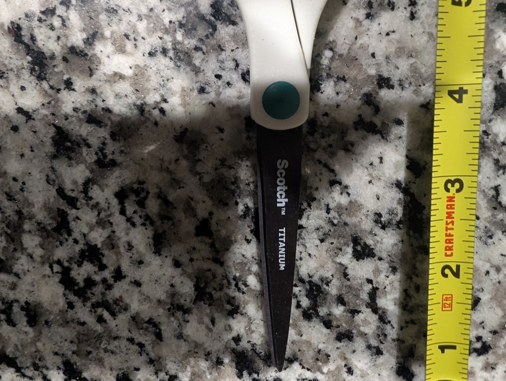 scotch titanium scissors & Titnaium Nonstick