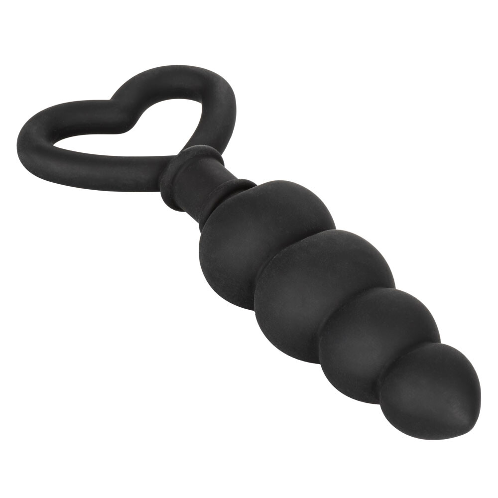 CalExotics Silicone Love Probe Butt Plug Black