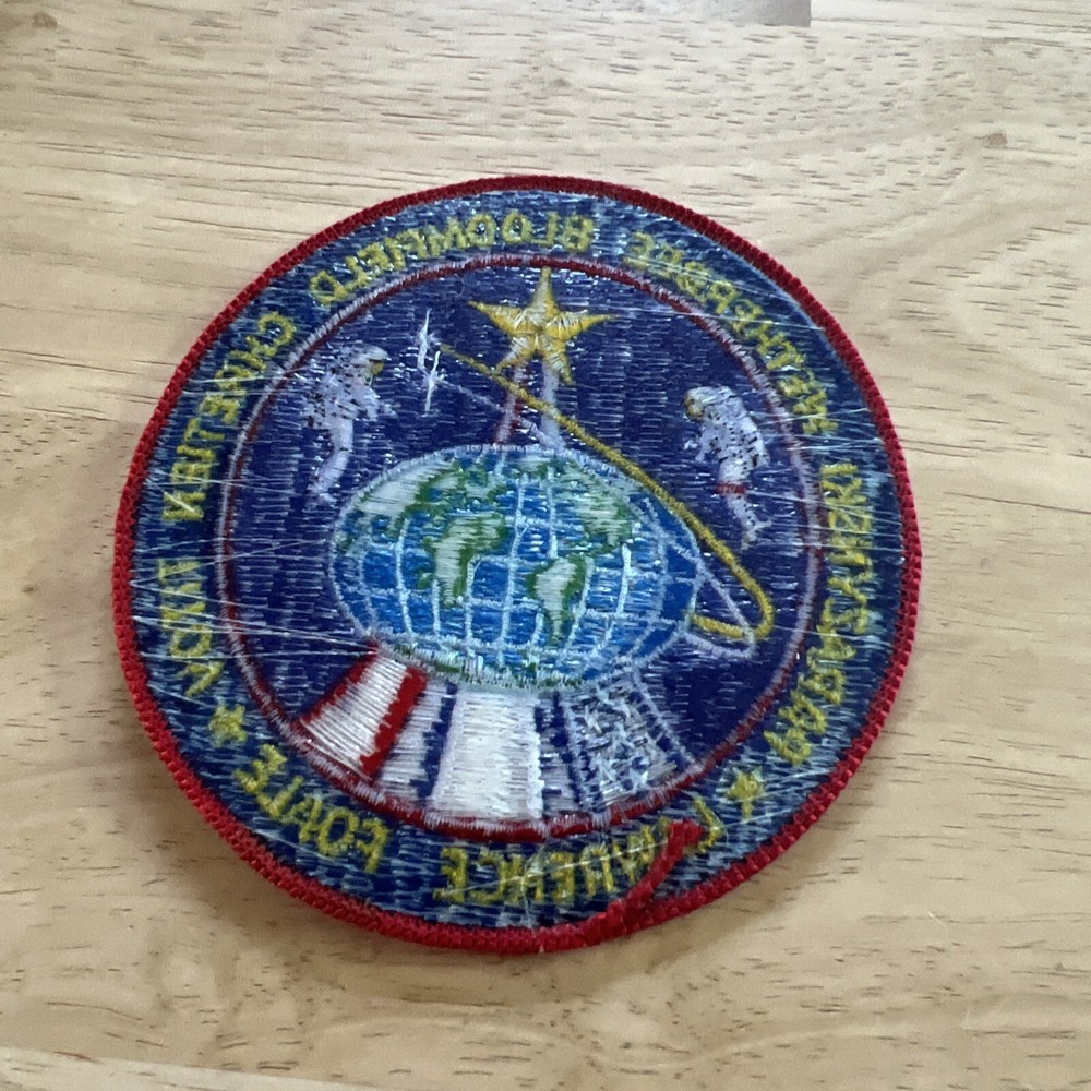 US NASA Space Shuttle Wetherbee Bloomfield Chretien Titov Foal Lawrence Patch