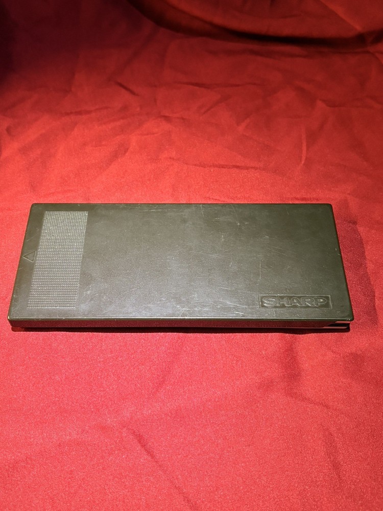 Vintage Sharp EL-5500II With Textbook Scientific Computer With Matrix Function