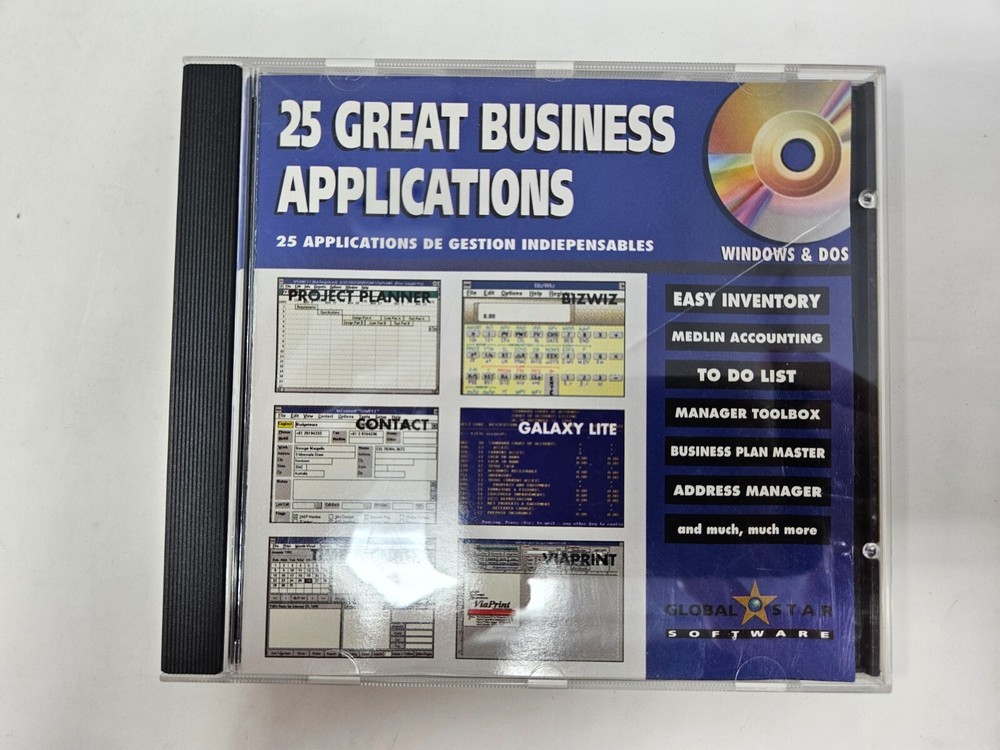 25 Great Business Applications - PC CD-ROM 1995