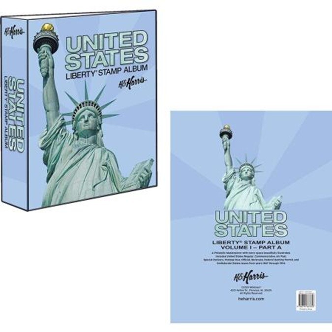 HE Harris Liberty Stamp Album US Liberty I Part A 1847 - 1994 PAGES & BINDER Set