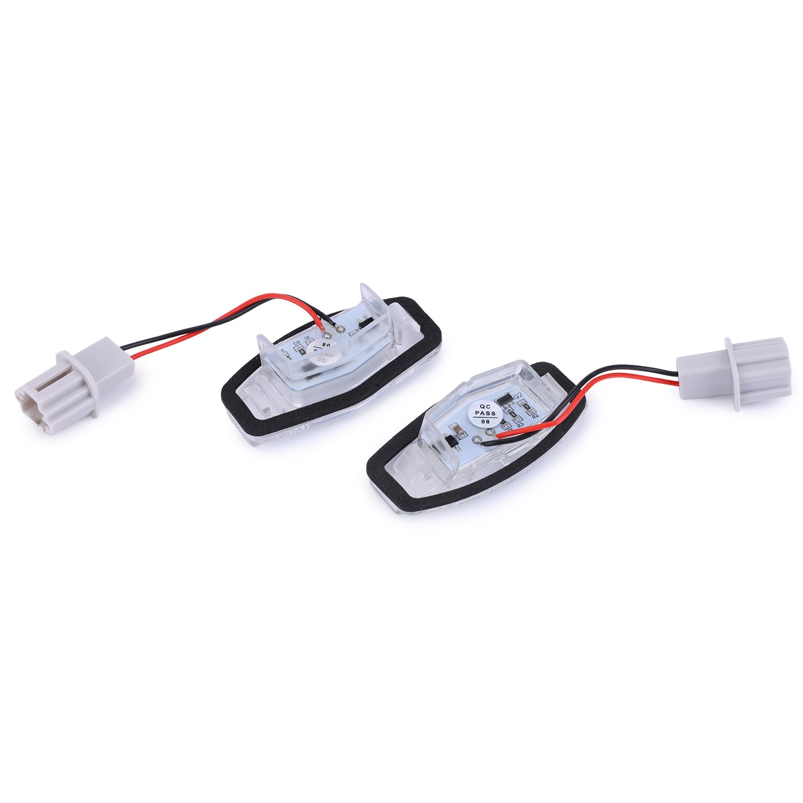 2PCS LED License Plate Light White For 2003-2017 Honda Accord Sedan 4-Door 6000K