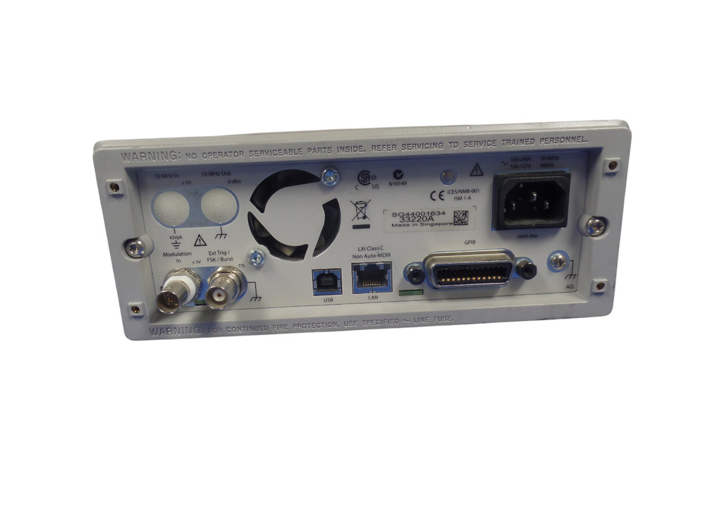 Agilent 33220A 20 MHz Function Arbitrary Waveform Generator - Free Shipping