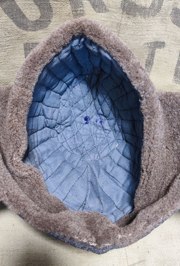 ORIGINAL WW2 RKKA RED ARMY SOLDIER OFFICER WINTER CAP USHANKA RARE 1940s