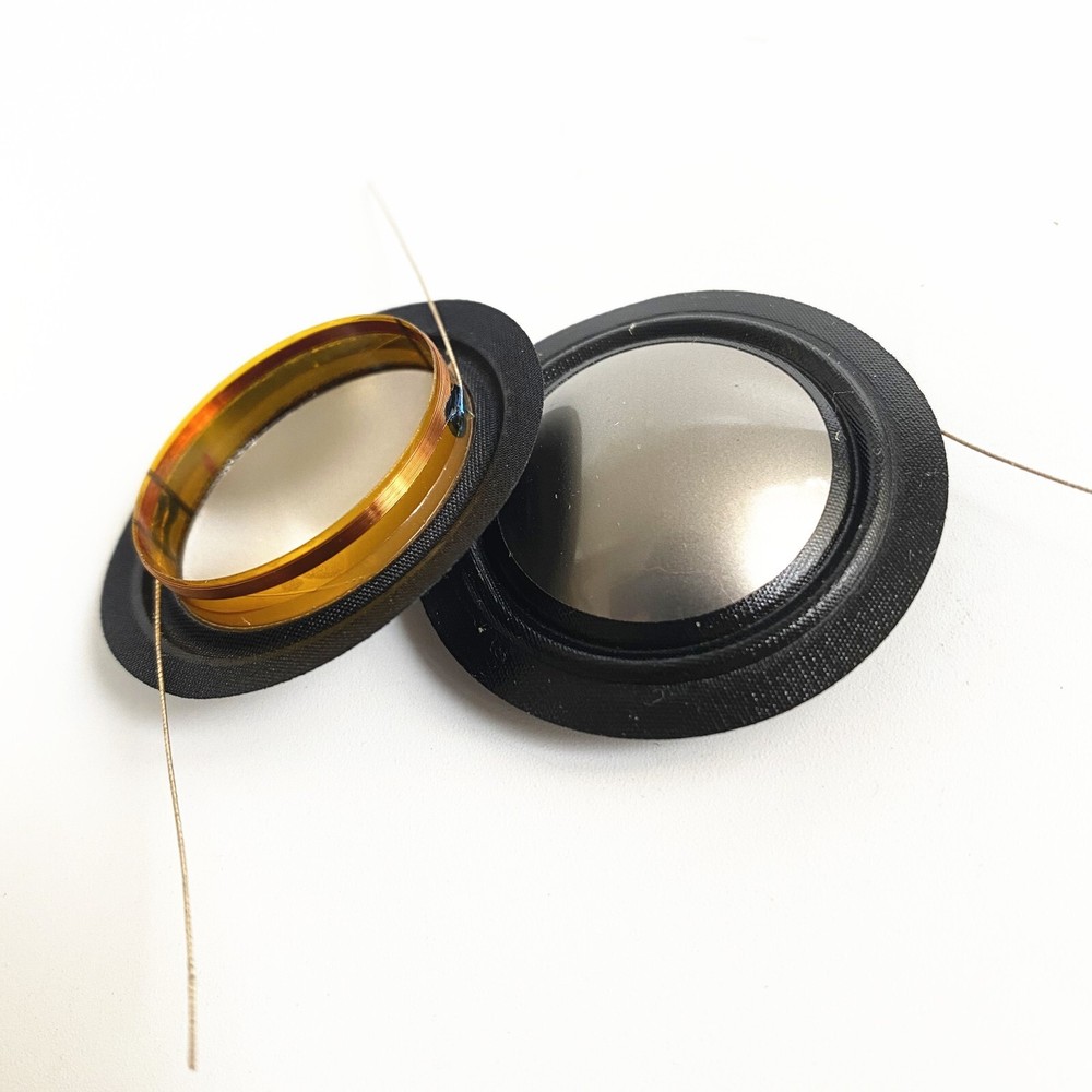 2 Replacement 1" Titanium Dome Diaphragms For Paradigm Tweeter B3TWHF-TIM-070 8Ω