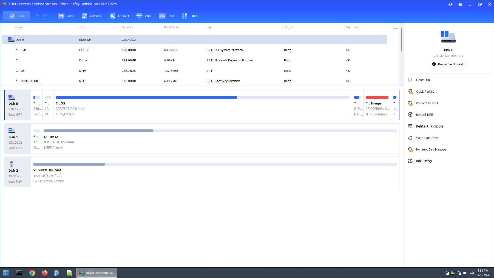 Hiren's Boot PC Repair/Recovery/Tools/Password/Antivirus Computer Fix Utility