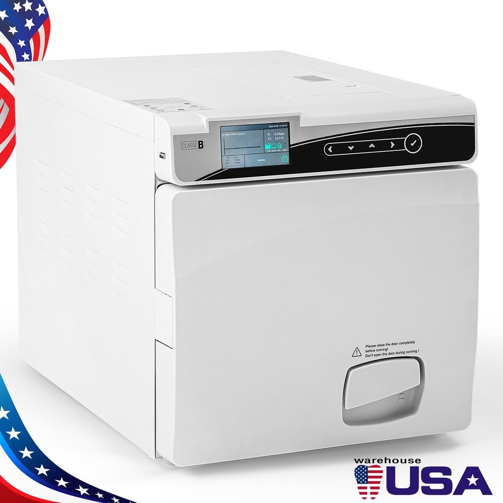 22L ClassB Dental Autoclave Steam Sterilizer Sterilization with Printer Function