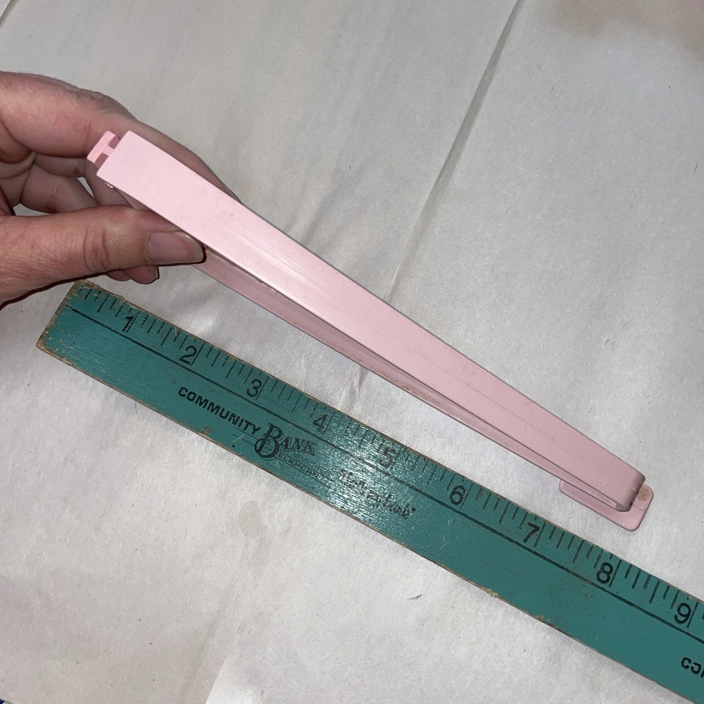 Mini Artificial Tree Stand Leg Support Pink Plastic 7 1/2 Inches