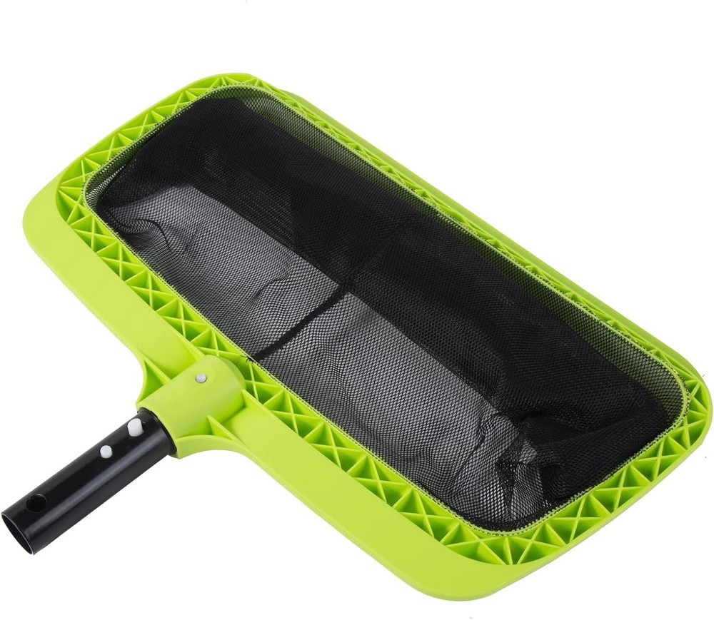 Swimming Pool Leaf Skimmer Net Reinforced Frame Deep Rake