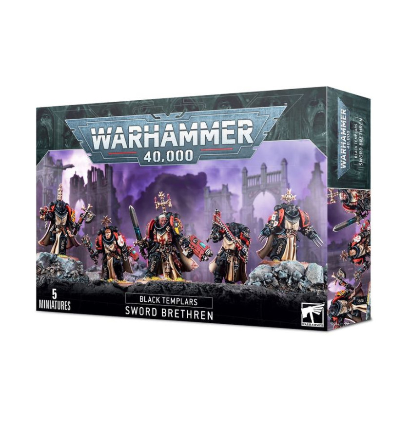 Sword Brethren - Black Templars - Warhammer 40K - No Box