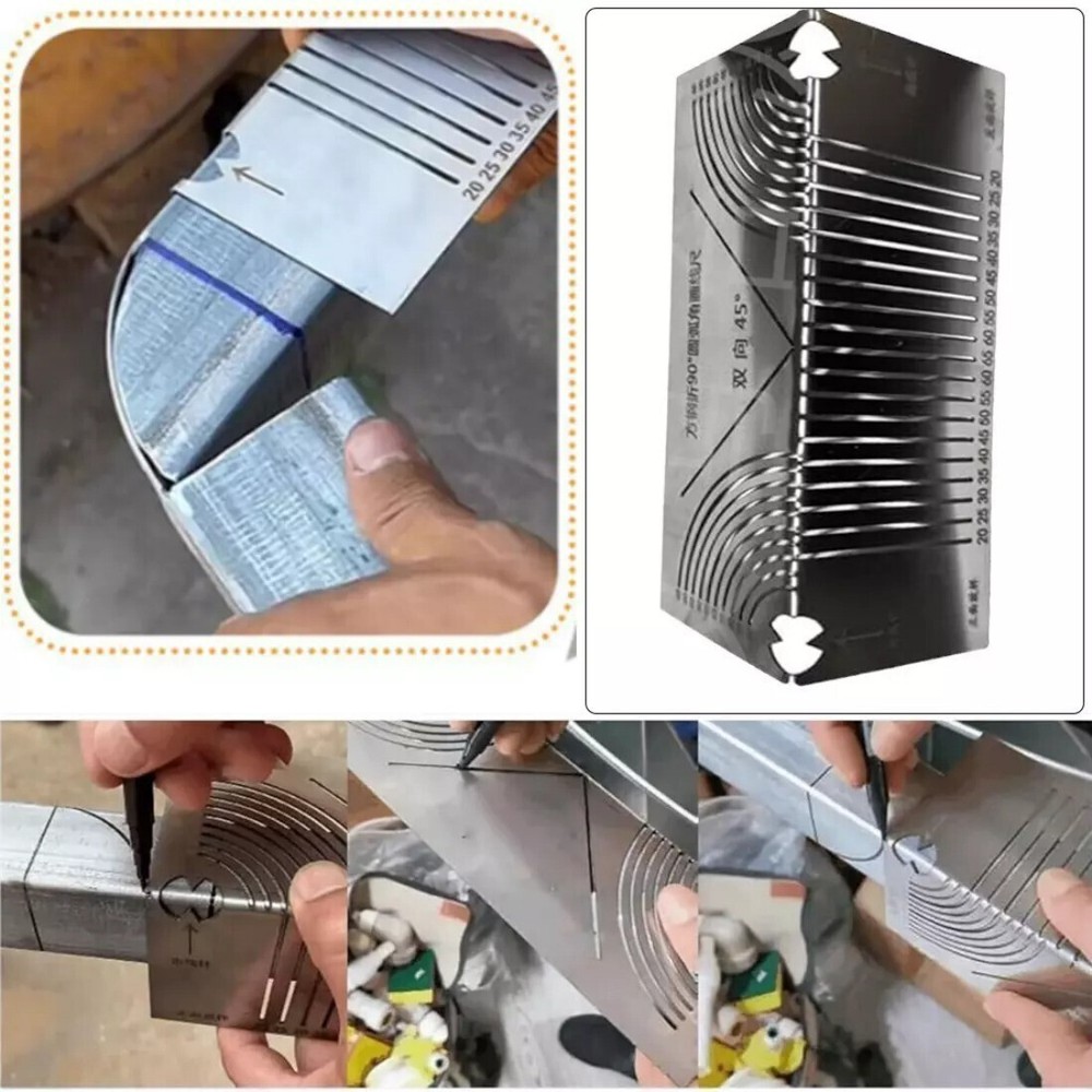 Precision Flex Angle Arc Marking Tool 90 Degree Line Drawing for Precision Work