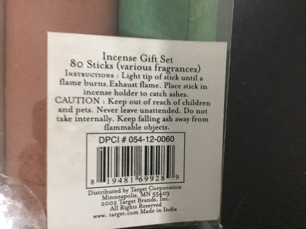 Incense Gift Set