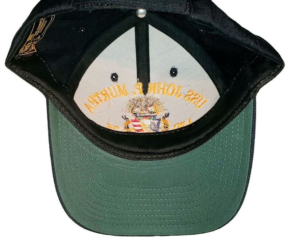 NEW USS JOHN P. MURTHA LPD 26 COMMAND BALL CAP with HOOK & LOOP ADJ REAR STRAP