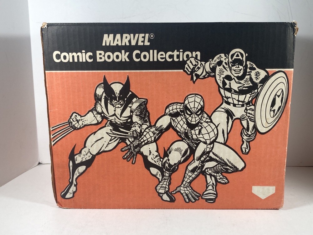 MARVEL STUDIOS COMICS VINTAGE 1989 COMIC BOOK COLLECTION COLLECTORS BOX