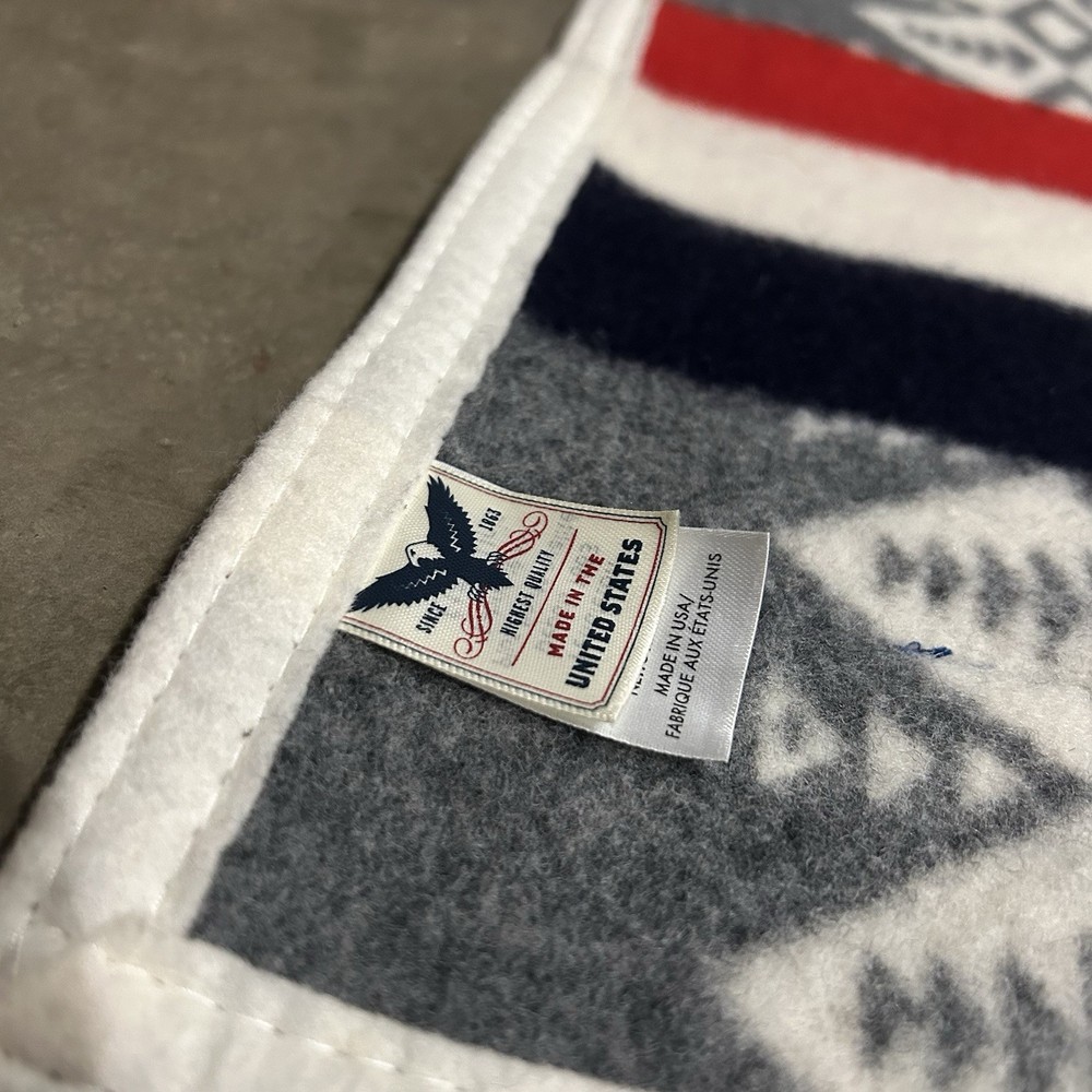 Pendleton Beaver State Heroic Chief Joseph Heritage Wool Medium Blanket Throw