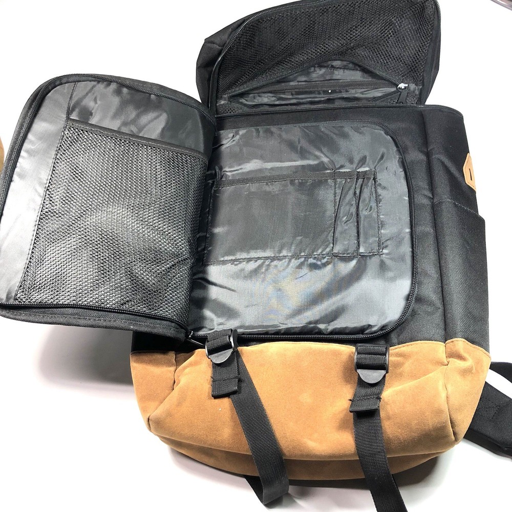 Gerry Baxter 20L Daypack Backpack Hiking Camping Laptop Bag Black EUC