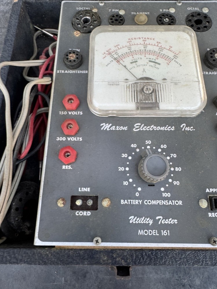 Vintage Maxon Electronics Utility Tester Model 161