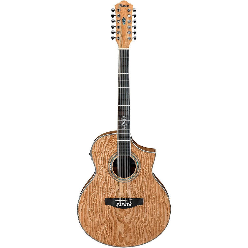 Ibanez Exotic Wood Series EW2012ASENT 12-String Acoustic-Electric Guitar Gloss