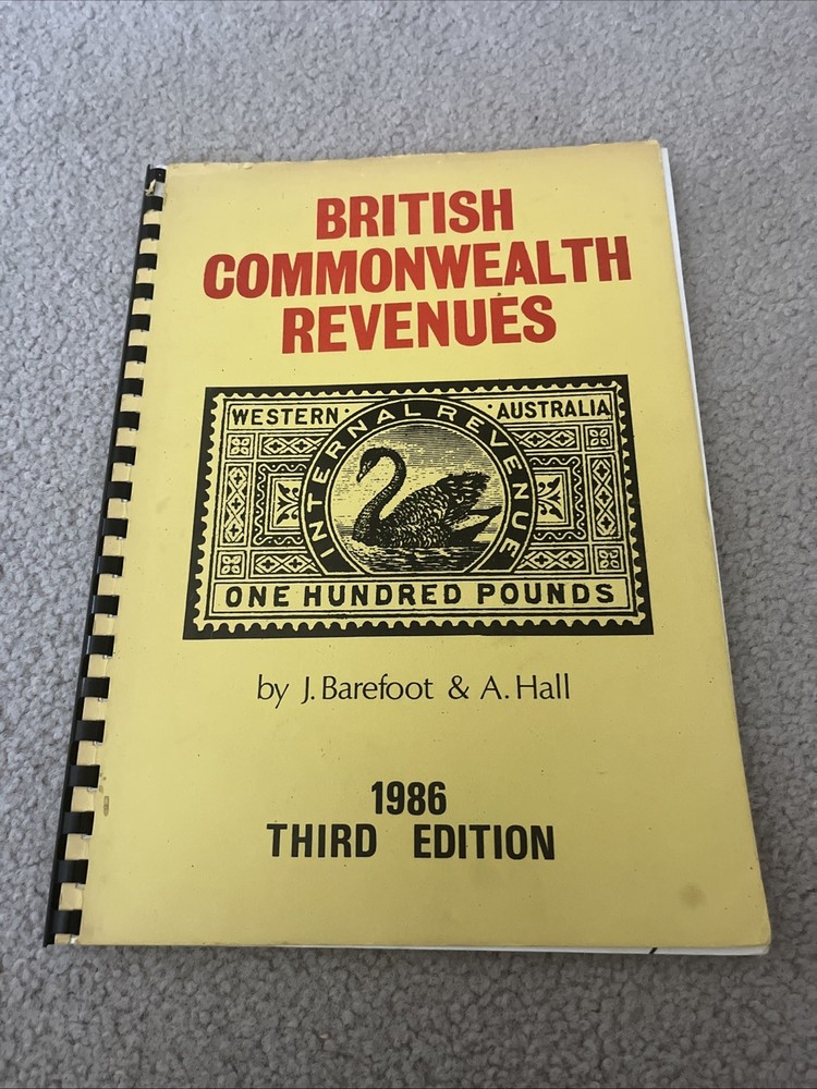 British Commonwealth Revenues by J. Barefoot & A. Hall 3rd Ed. (1986)