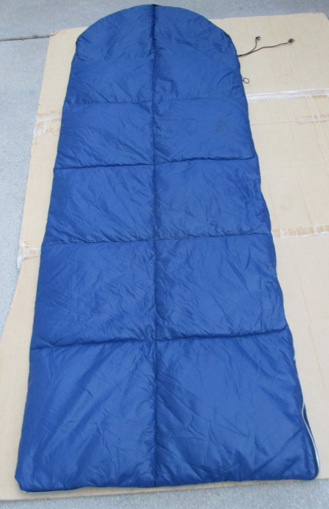 Blue Down Sleeping Bag